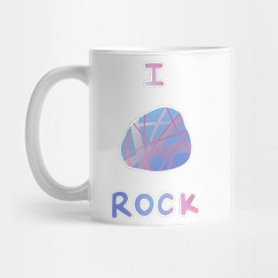 Pride rocks - bigender Mug